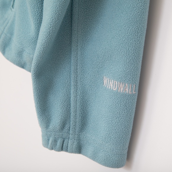 The North Face Light Blue Windwall fleece jacket - Picture 2 of 14